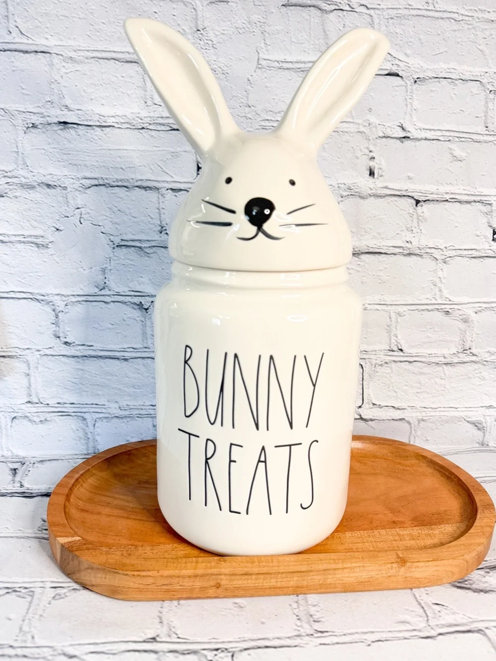 Rae Dunn Bunny Treats Canister